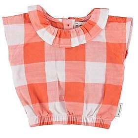 Piupiuchick Rutig Blus Röd 6 år (Jr)