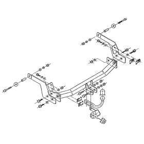 Laguna Dragkrok STEINHOF STR-077 Renault '01-