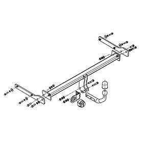 Skoda Dragkrok STEINHOF STS-312 Rapid Spaceback '12-