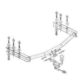 Skoda Dragkrok STEINHOF STS-345 Superb '01-08