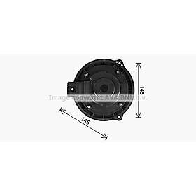 AVA Kupéfläkt QUALITY COOLING OL8728