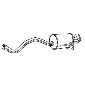 Walker Muffler 23081