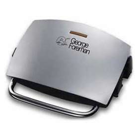 George Foreman Family 4 Portion Silver Grill & Melt