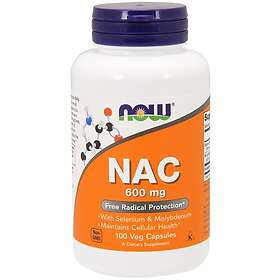 Now NAC 600 mg 100 Capsules