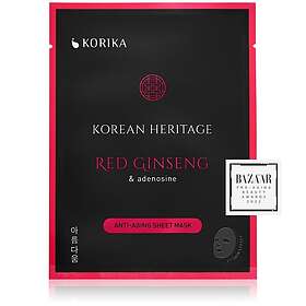 KORIKA Korean Heritage Red Ginseng & Adenosine Anti-aging Sheet Mask