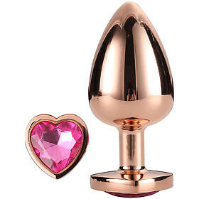 Dream Toys Gleaming Love Rose Gold Plug