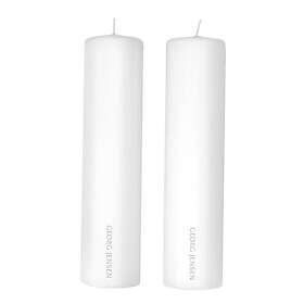 Georg Jensen Blockljus 25x6 cm 2-pack