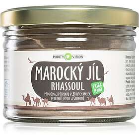 Vision Purity Rhassoul Marockansk lera för förberedelse av ansiktsmasker, peeling, tvålar och schampon 450g female