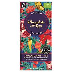 Chocolate and Love Dark Pomegranate 80g