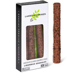 Lakritsfabriken Liquorice Sticks Milk Chocolate Granules 3 st