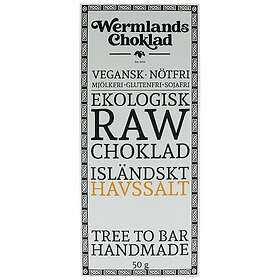 Wermlands Choklad Raw Isländskt havssalt 50g