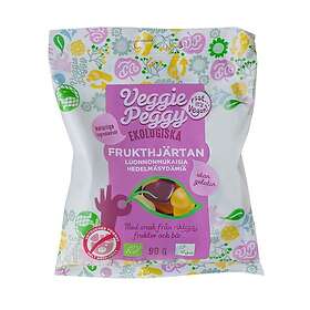 Veggie Peggy Frukthjärtan 90g