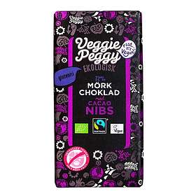 Veggie Peggy Mörk Choklad Kakaonibs 85g