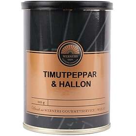 Werners Timutpeppar & Hallon 110g