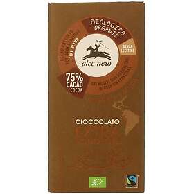 Alce Nero Mörk Choklad 75% 100g