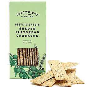 Cartwright & Butler Oliv- och Vitlöks Flatbread 130g