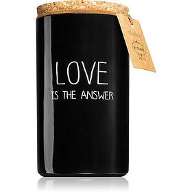 Love My Flame Warm Cashmere Is The Answer scented Candle 7x12 cm