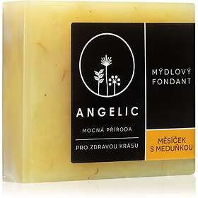 Angelic Soap fondant Calendula & Lemon balm Extra mjuk naturlig tvål 105g