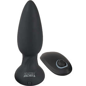 You2Toys Black Velvets: Remote Controlled Rotating & Vibrating Plug