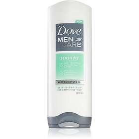 Dove Men+Care Sensitive Dusch-gel för ansikte, kropp och hår män 250ml male