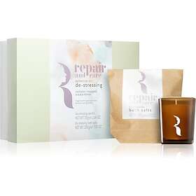 Care Repair and De-Stressing Bathroom Set Gift Set Black Pepper, Tangerine & Lav