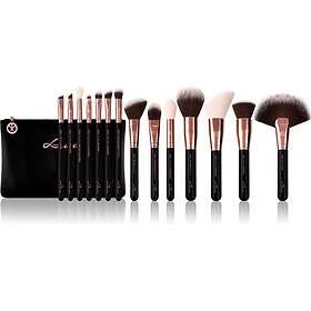 Luvia Cosmetics Essential Brushes Black Diamond Set av borstar 14 st. female