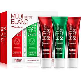 Mediblanc Dental Care White Time Set (För pärlvita tänder)