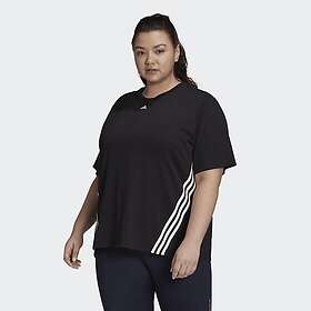 Adidas Train Icons 3-stripes T-shirt (plus Size) (Dam)