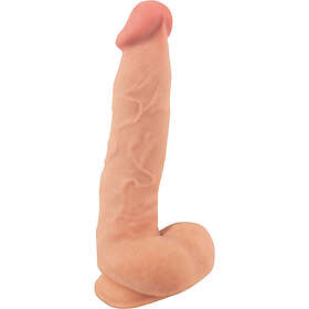 Nature Skin Dildo with Movable 25 cm