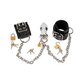 Orion Fetish Collection: Hand Cuffs & Plug
