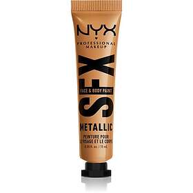 NYX Professional Makeup Limited Edition Halloween 2022 SFX Paints krämskuggor för ansikte och kropp Skugga 05 Gold Dusk 15ml unisex
