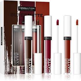 Revolution Relove Relove Super Matte Liquid Lip Set