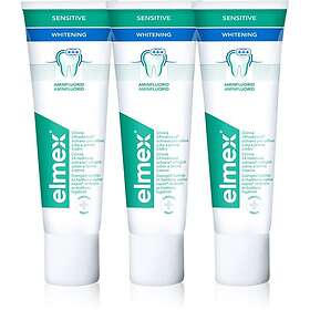 Elmex Sensitive Whitening Tandkräm för naturligt vita tänder 3x75ml female