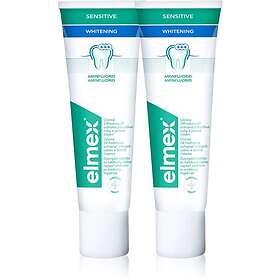 Elmex Sensitive Whitening Toothpaste för naturligt vita tänder 2x75ml female