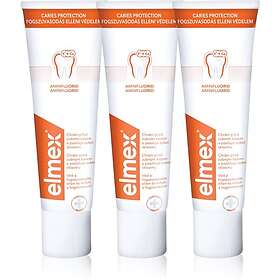 Elmex Caries Protection Tandkräm mot karies med fluor 3x75ml female