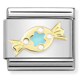 Nomination Classic Gold Torquoise Green Sweet 030272/73