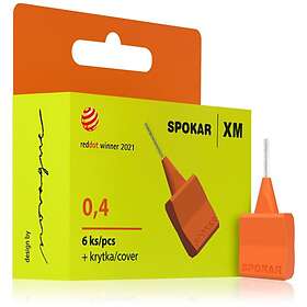 Spokar XM Mellanrumsborstar 6 st 0.4 mm st. unisex