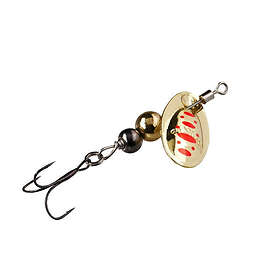 Gunki Dots Spotted 2H Full Spinnare 4 gram Gold / Red