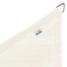 Coolfit solsegel triangulärt 90° 400x570cm off-white