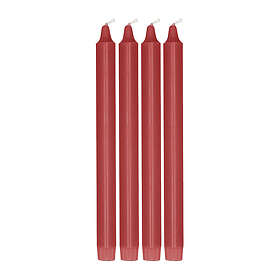 Scandi Essentials Ambiance kronljus 4-pack 27 cm Dark red
