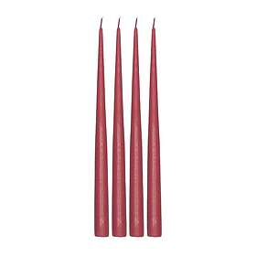 Scandi Essentials Atmosphere antikljus 4-pack 32 cm Dark red