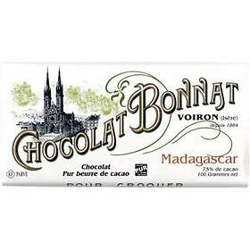 Chocolat Bonnat Mörk Choklad Madagascar 75% 100g