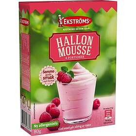 Ekströms Hallonmousse 80g