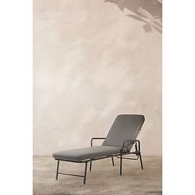 Jotex MENTON solsäng Svart/mörkgrå dyna 202 108