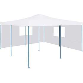 vidaXL Foldable Tent with 2 Walls 5x5m