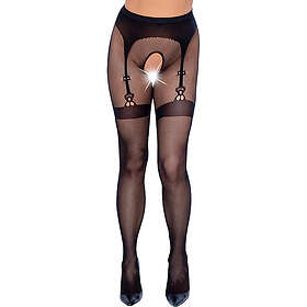 Cottelli Legwear: Grenlösa Strumpbyxor, One Size