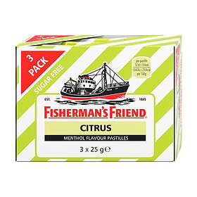 Fisherman's Friend Citrus Sockerfri 3x25g