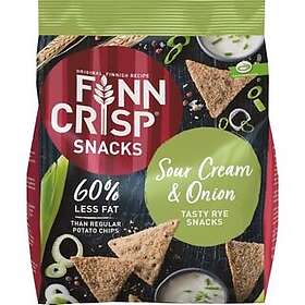 Crisp Finn Rye Snacks Sour Cream & Onion 150g