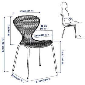 IKEA Voxlöv/Älvsta (inkl. 4st Stolar)