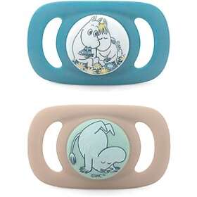 Esska Pacifier Chilla Silikon Mumin (Mumin & på händer) 4-36 månader